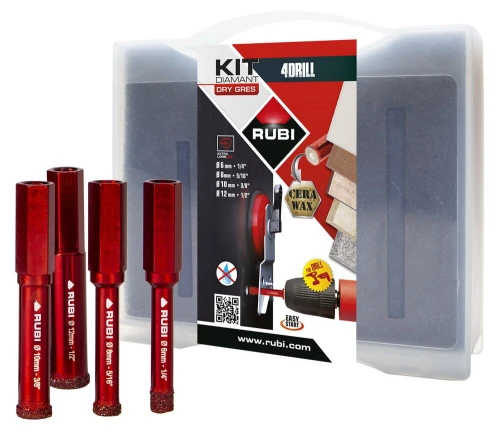 Rubi Sada KORUNKY Drygres 4drill 6 - 12mm HEX