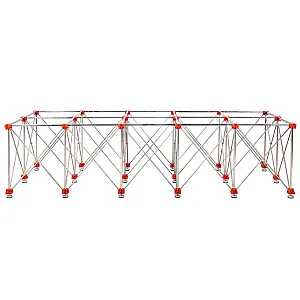 RUBI skladací pracovný stôl 300 × 120 cm pre veľkoformátovú dlažbu