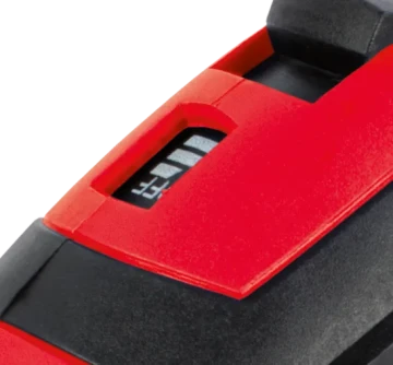 RUBI RUBISCRAPER-250 detail nastavenia pracovnej rýchlosti
