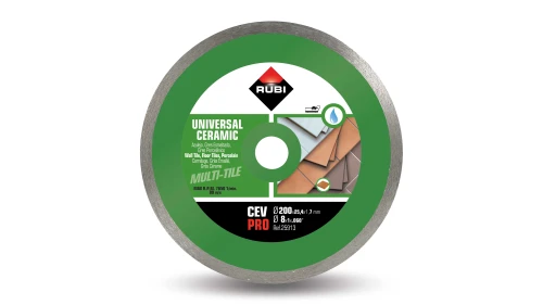 RUBI CEV 200 PRO diamantový kotúč Ø200 mm na keramiku