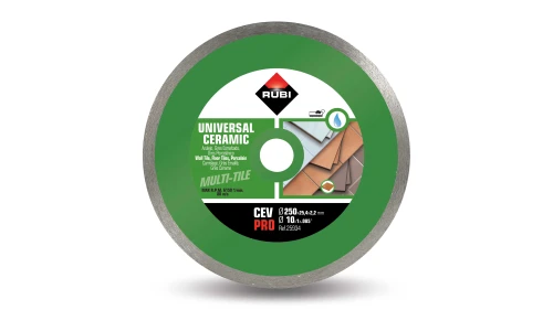 RUBI CEV 250 PRO diamantový kotúč Ø250 mm na keramiku