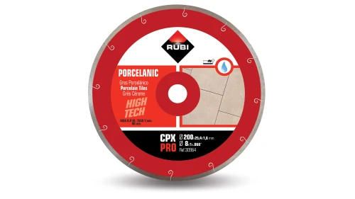RUBI CPX 200 PRO – diamantový kotúč na porcelánový gres 200 mm