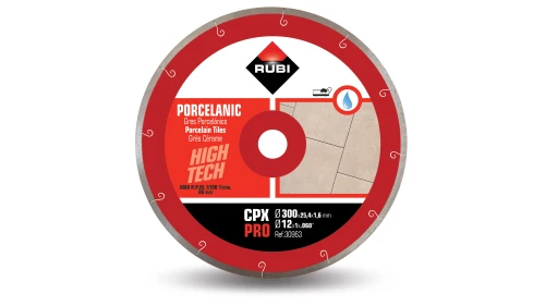 RUBI CPX 300 PRO – diamantový kotúč na porcelánový gres 300 mm