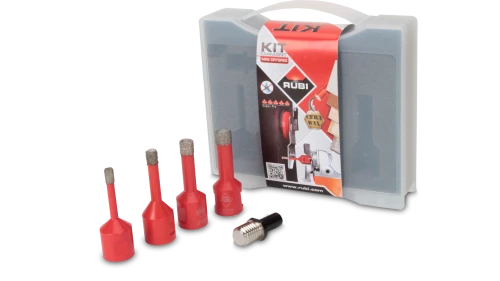 RUBI DRY Minigres sada vrtákov 6,8,10 a 12mm