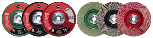 RUBI lamelový diamantový kotúč 125mm, zrnitosť 50/60 Grit Hrubý